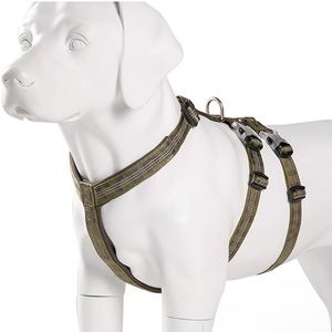 Premium dog harness without pulling, 3M reflective vest